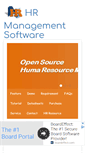 Mobile Screenshot of hrmanagersoftware.com