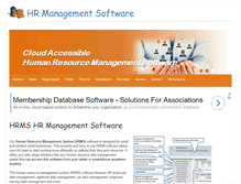 Tablet Screenshot of hrmanagersoftware.com